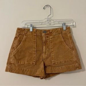 AMERICAN EAGLE High Rise Corduroy Jean Shorts